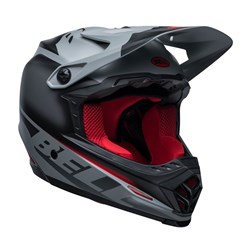 BELL FULL-9 FUSION MIPS M/G GRY/CRIMSON (XL)  [ONC01] #