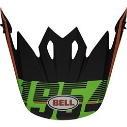 BELL S/P - MX-9 MIPS PEAK STRIKE MATT INFRARED/GREEN/BLK #