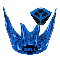 BELL S/P - MOTO-10 PEAK M/PIECE KIT FASTHOUSE DAY IN THE DIRT 23 LE M/G BLU/GRY #