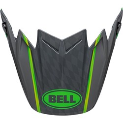 BELL S/P - MOTO-9S FLEX PEAK SPRITE GRY/GRN #