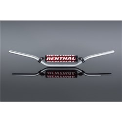 RENTHAL 7/8 H/BAR TRIALS 6 INCH SIL W/BAR PAD (768-02-SI-04-254)