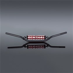 RENTHAL 7/8 H/BAR RC HIGH BLK W/BAR PAD (809-01-BK-01-185)