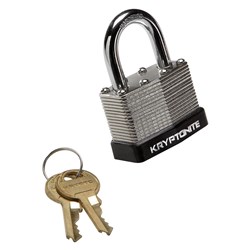 KRYPTONITE LAMINATED STEEL KEY PADLOCK 44mm