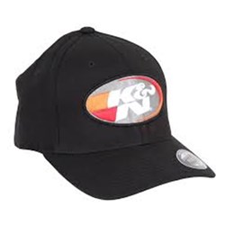 K&N HAT K&N OVAL BLACK SM/MED  [ONC01] #