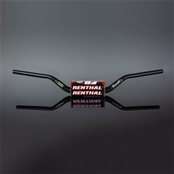 RENTHAL FATBAR36 H/BAR REED/WINDHAM BLK W/BAR PAD (931-01-BK)