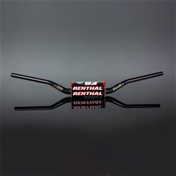 RENTHAL FATBAR36 H/BAR KTM SX/SXF 09-12 SUZ RM/RMZ 18-20/YAM YZ-F 18-20 BLK W/BAR PAD (934-01-BK)