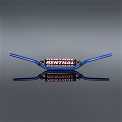 RENTHAL 7/8 H/BAR RC/O.E HONDA + KAWASAKI BLU W/BAR PAD (971-08-BU-01-185)