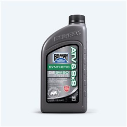 BELRAY ATV & SXS SYNTHETIC 4T ENGINE OIL 5W-50 1LITRE (12 TO A BOX - 302664150160)