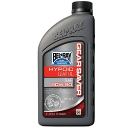 BELRAY GEAR SAVER HYPOID GEAR OIL 80W-90 1 LITRE (12 TO A BOX - 301706150160)