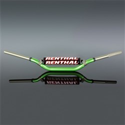 RENTHAL TWINWALL H/BAR RC O.E.M HONDA/KAWASAKI GRN W/BAR PAD (997-01-GN-02-185)