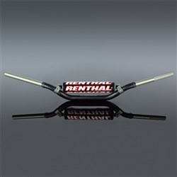 RENTHAL TWINWALL H/BAR RC O.E.M HONDA/KAWASAKI BLK W/BAR PAD (997-01-BK-02-185)
