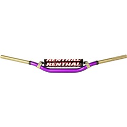 RENTHAL TWINWALL H/BAR MCGRATH PUR W/BAR PAD (999-01-PE-07-261)