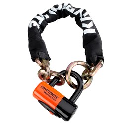 KRYPTONITE NEW YORK 1275 CINCH RING CHAIN W/14mm EV SERIES 4 DISC LOCK 75cm x 12mm