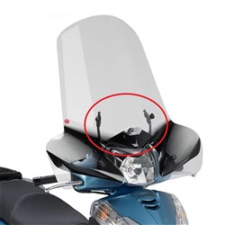 GIVI SPECIFIC WINDSCREEN FITTING KIT - HONDA SH30i 11-14 (NEEDS SCREEN 308A)  [ONC01] #