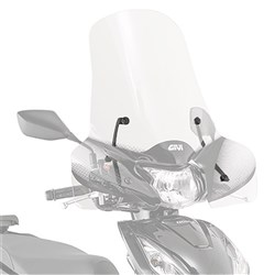 GIVI SPECIFIC WINDSCREEN FITTING KIT - HONDA VISION 50-110 11-20 / VISION 110 21-24 (NEEDS SCREEN 308A)