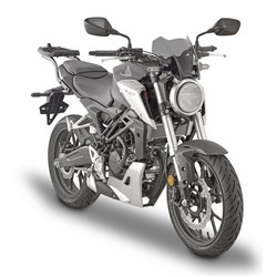 GIVI WINDSCREEN SMOKED - HONDA CB125R 18-24 /CB300R 18-24