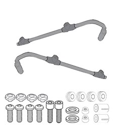 GIVI SPECIFIC WINDSCREEN FITTING KIT - PIAGGIO BEVERLY 125ie-300ie-350 10-20 (NEEDS SCREEN 5606A)