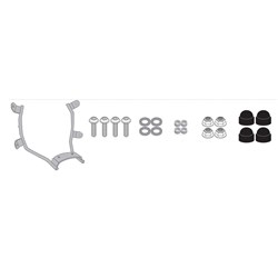 GIVI SPECIFIC WINDSCREEN FITTING KIT - TRIUMPH SPEED TWIN 900/1200 25-  (NEEDS SCREEN 6407A)