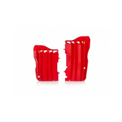UFO HONDA PLASTIC RADIATOR LOUVERS CFR450R/450RX 17-19 RED