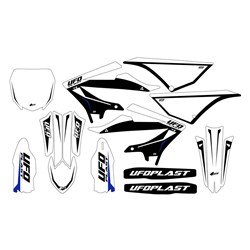 UFO YAMAHA DECALS KIT YZ125/250 23 STOKES WHT #
