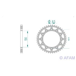 AFAM S49 520 YAMAHA >>SEE 12323-49  [ONC01] #