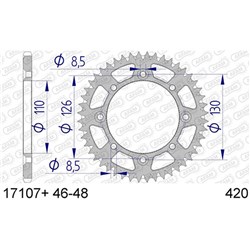 AFAM A46 420 KAWASAKI KX65 00-  [ONC01] #