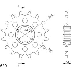 AFAM 15T RC45 94-96 520 CONV  [ONC01] #