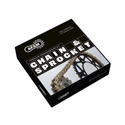 AFAM CHAIN SPROCKET KIT STEEL YAMAHA MT 07 / XSR 700 2014-2024 [SPC01]