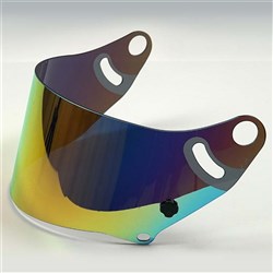 ARAI CK-6 MIRROR RED/ORG SHIELD