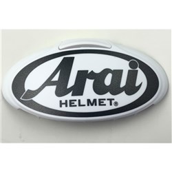 ARAI QUANTIC 3D LOGO DUCT WHT/GRY MEATALLIC