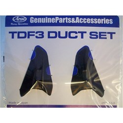 ARAI TDF DUCT-3 BLK (SET)