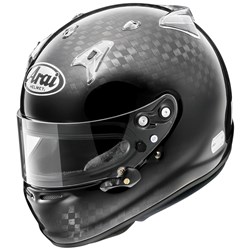 /ARAI GP-7SRC-ABP 8860-2018 CARBON BLK W/M6 HANS (LG)