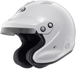 ARAI GP-J3 OPEN FACE W/M6 WHT SA2020 (XL)