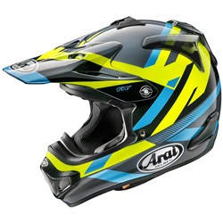 ARAI VX-PRO 4 MACHINE BLU/YEL (LG)  [ONC01] #