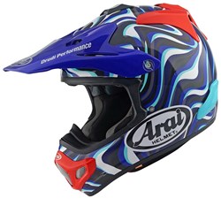 ARAI MX-V EVO STREAM BLU (LG)