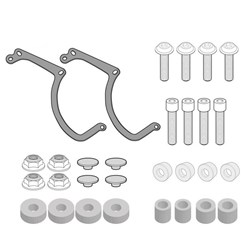 GIVI SPECIFIC WINDSCREEN FITTING KIT - BENELLI LEONCINO 500/TRAIL 17-24 (NEEDS SCREEN 100AL, 100ALB, 140A, 140S)