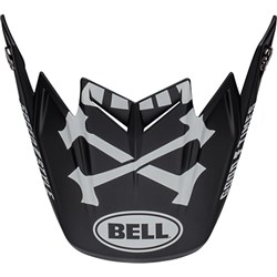 BELL S/P - MOTO-9 FLEX PEAK FASTHOUSE WRWF MATT BLK/WHT/RED #