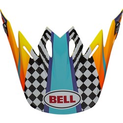 BELL S/P - MOTO-9 MIPS PEAK TAGGER BRKOUT ORG/YEL #