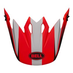 BELL S/P - MX-9 MIPS PEAK DASH MATT GRY/INFRAREDRED/BLK #