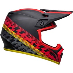 BELL MX-9 MIPS OFFSET MATT BLK/RED (MD)  [ONC01] #