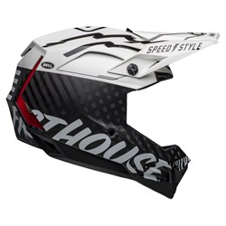 BELL FULL-10 SPHR MIPS M/G WH/BLK FASTHOUSE (MD) [ONC01] #