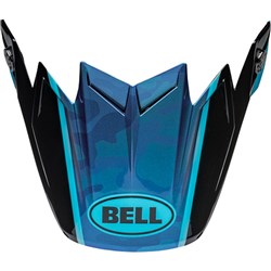 BELL S/P - MOTO-9S FLEX PEAK SPRITE BLK/BLU #