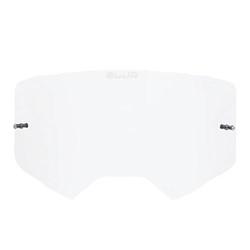 BLUR B-60 LENS CLR DUAL PANE W/TEAR OFF PINS