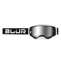 BLUR B-40 GOGGLE BLK/WHT (SIL LENS)