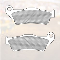 RENTHAL RC-1 WORKS BRAKE PADS - BP107 (DP617 / 2P274 / FA181 / FDB2018) (BP-107)