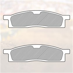 RENTHAL RC-1 WORKS BRAKE PADS - BP109 (DP408 / FA119 / FDB2015) (BP-109) /