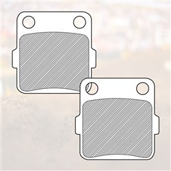 RENTHAL RC-1 WORKS BRAKE PADS - BP110 (DP816 / 2P283 / FA84 / FDB381) (BP-110)