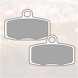 RENTHAL RC-1 WORKS BRAKE PADS - BP117 (DP514 / FA612 / FDB2262) (BP-117) /