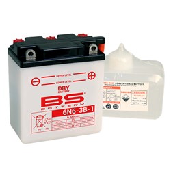 BS BATTERY DRY - 6N6-3B (inc acid) - [CTN 12] (UN2796/CLASS 8 - II)