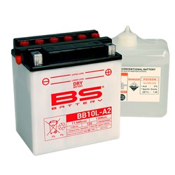 BS BATTERY DRY - BB10L-A2 (inc acid) - [CTN 4] (UN2796/CLASS 8 - II)